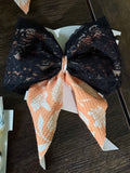 Large sailor bow clip