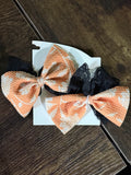 Medium orange piggy clips
